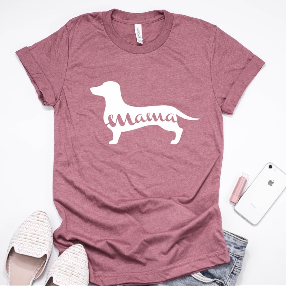 Dachshund mama T-shirt